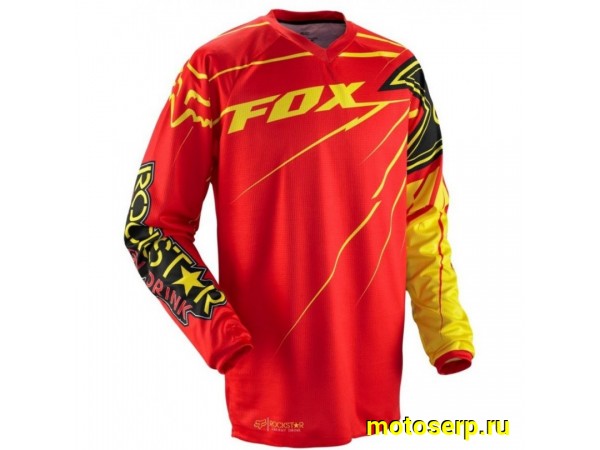 Купить  Джерси (футболка для мотокросса) Fox 360 Rockstar Drink красный 2XL (шт) (0 купить с доставкой по Москве и России, цена, технические характеристики, комплектация фото  - motoserp.ru