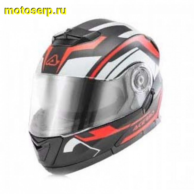 Купить  Шлем трансформер (модуляр) ACERBIS SEREL BLACK/RED,  р-р L (шт) (Progasi 0023929.323.066 купить с доставкой по Москве и России, цена, технические характеристики, комплектация фото  - motoserp.ru