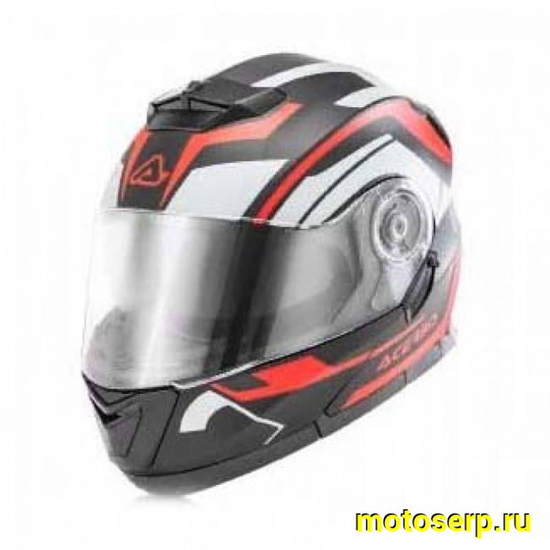 Купить  Шлем трансформер (модуляр) ACERBIS SEREL BLACK/RED,  р-р L (шт) (Progasi 0023929.323.066 купить с доставкой по Москве и России, цена, технические характеристики, комплектация фото  - motoserp.ru