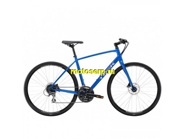 Купить  28" TREK FX 2 700 (L) 2022 г. (Трек Фх 2 700) 28"; 18ск; рама-алюминий; тормоз-гидр.Disk; вилка-жесткая; шоссейный (шт) купить с доставкой по Москве и России, цена, технические характеристики, комплектация фото  - motoserp.ru