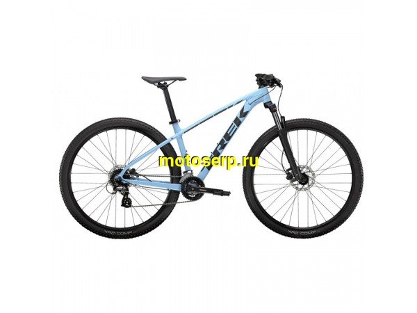 Купить  ====29" TREK MARLIN 5 (L) 2022 г. (Трек Марлин 5) 29"; 16ск; рама-алюминий; тормоз-гидр.Disk (шт)  купить с доставкой по Москве и России, цена, технические характеристики, комплектация фото  - motoserp.ru