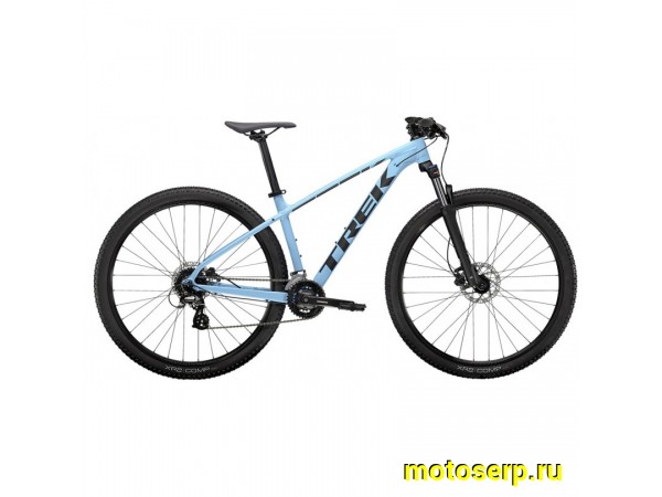 Купить  ====29" TREK MARLIN 5 (L) 2022 г. (Трек Марлин 5) 29"; 16ск; рама-алюминий; тормоз-гидр.Disk (шт)  купить с доставкой по Москве и России, цена, технические характеристики, комплектация фото  - motoserp.ru