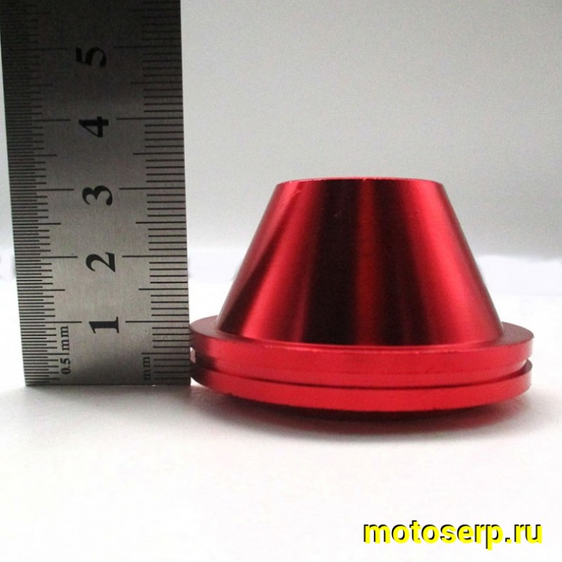 Купить  Слайдеры Колпачок декоративный на ось 55 ММ красный (пара) (MM 89865 купить с доставкой по Москве и России, цена, технические характеристики, комплектация фото  - motoserp.ru