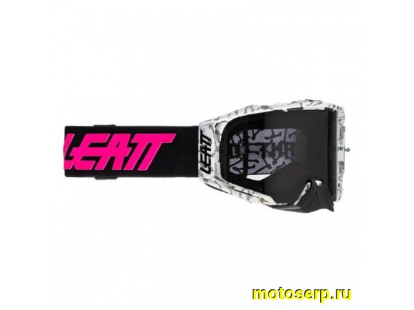 Купить  Очки мото Кросс Leatt Velocity 6.5 Bones Smoke 28% (двойное стекло) зима/лето (8021700360) (шт) (Fox УТ-00004691 купить с доставкой по Москве и России, цена, технические характеристики, комплектация фото  - motoserp.ru
