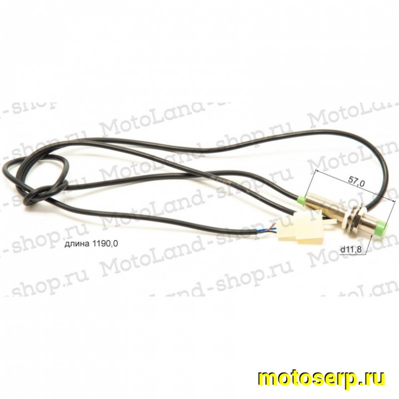 Купить  Привод (датчик скорости) ATV Mikilon и др. без магнита M12, l-42mm, L-160см 3 контакта (шт)  (Progasi U38-200-MTLINE-01 купить с доставкой по Москве и России, цена, технические характеристики, комплектация фото  - motoserp.ru