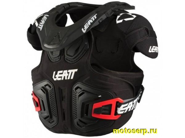 Купить  Защита тела (жилет защитный)+ шея подростковый Leatt Fusion Vest Junior 2.0 (Black, S/M, 2021 (1018010001) (комп) (Fox УТ-00020423 купить с доставкой по Москве и России, цена, технические характеристики, комплектация фото  - motoserp.ru