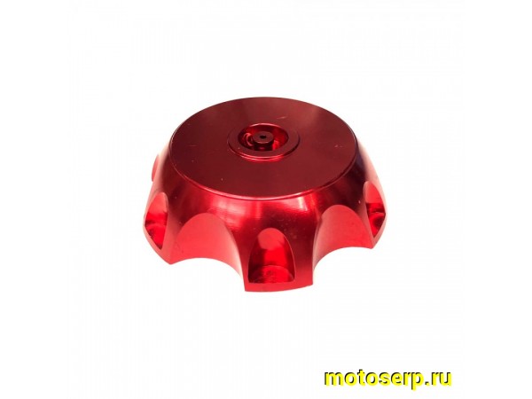 Купить  Крышка (пробка) топливного бака Питбайк/Эндуро алюминевая d-48.5mm красная ТЮНИНГ (шт) (JMC 417 купить с доставкой по Москве и России, цена, технические характеристики, комплектация фото  - motoserp.ru