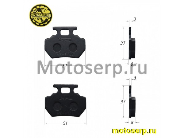 Купить  Колодки тормозные диск KAYO (пер/зад) AU150,AU150CVT,AU180,задние AT110,AU125, пер. AU200, KAYO BULL 2B, BULL 3C (2020г) и др. (пар)  (SM 151-9509 купить с доставкой по Москве и России, цена, технические характеристики, комплектация фото  - motoserp.ru