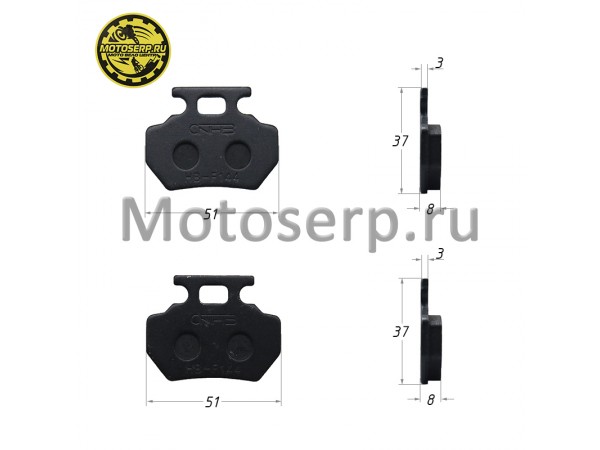 Купить  Колодки тормозные диск KAYO (пер/зад) AU150,AU150CVT,AU180,задние AT110,AU125, пер. AU200, KAYO BULL 2B, BULL 3C (2020г) и др. (пар)  (SM 151-9509 купить с доставкой по Москве и России, цена, технические характеристики, комплектация фото  - motoserp.ru