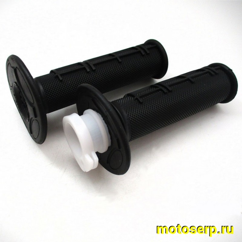 Купить  Ручки руля (грипсы) Кросс мягкие GEL черные (пара) (JMC 17349 купить с доставкой по Москве и России, цена, технические характеристики, комплектация фото  - motoserp.ru