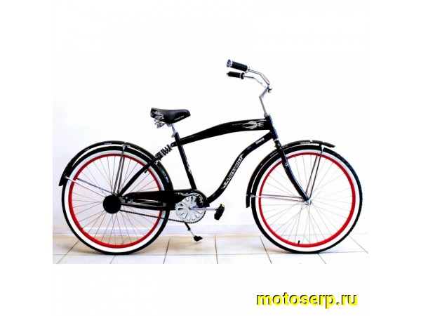 Купить  ====26" CRUISER BKM-9907 (Gent) (Круизер  Бкм-9907) (Муж) 26"; 1cк; рама-сталь; тормоз-ножной (шт) (Грехнев  купить с доставкой по Москве и России, цена, технические характеристики, комплектация фото  - motoserp.ru
