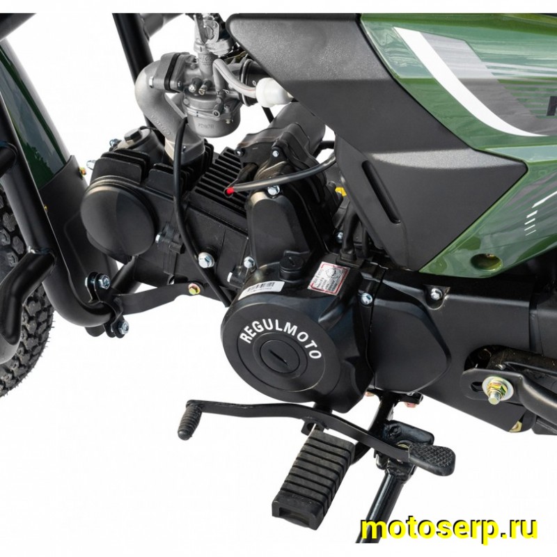 Купить  Мопед Regulmoto Alpha (RM-3) (2023) черный 4Т; 50cc;  колеса 17/17"литые; 4пер, диск/бар (шт) 01250  купить с доставкой по Москве и России, цена, технические характеристики, комплектация фото  - motoserp.ru