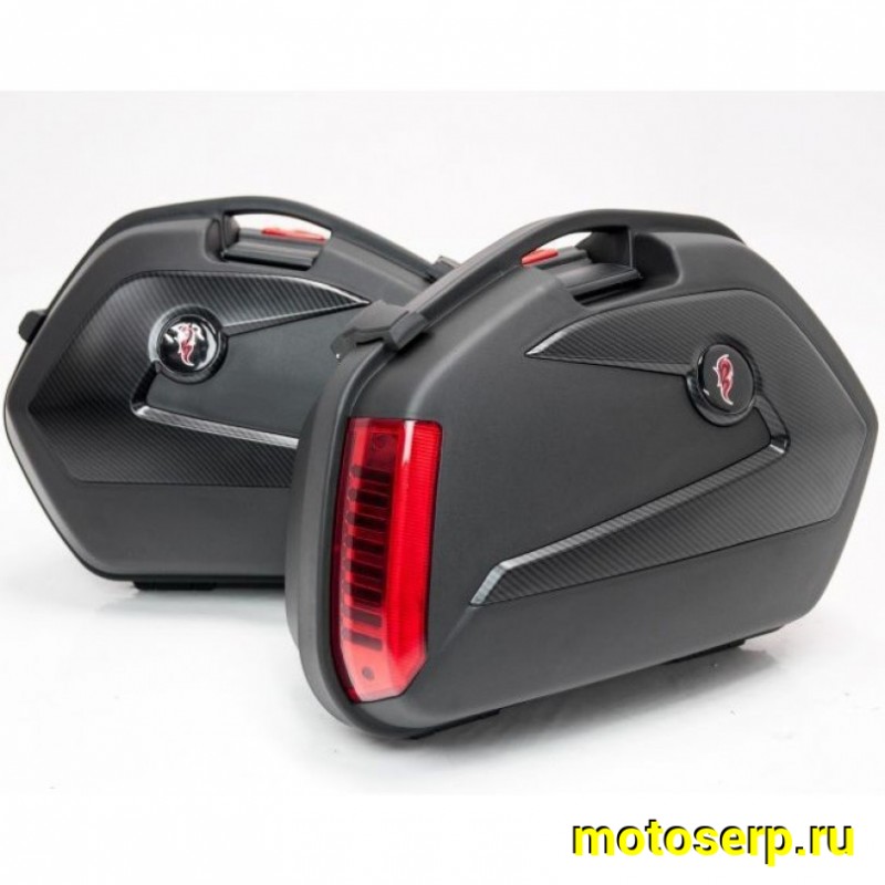 Купить  Кофры боковые, пластиковые 22Л BAJAJ (комп) (Bajaj PN124.030 купить с доставкой по Москве и России, цена, технические характеристики, комплектация фото  - motoserp.ru