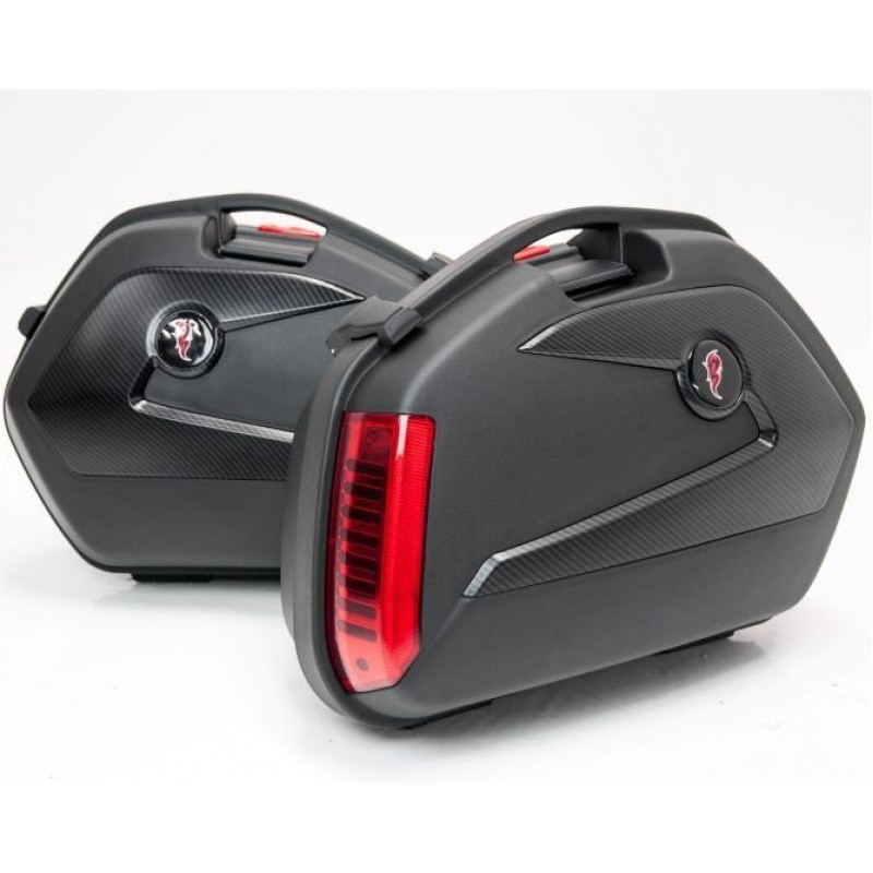 Купить  Кофры боковые, пластиковые 22Л BAJAJ (комп) (Bajaj PN124.030 купить с доставкой по Москве и России, цена, технические характеристики, комплектация фото  - motoserp.ru
