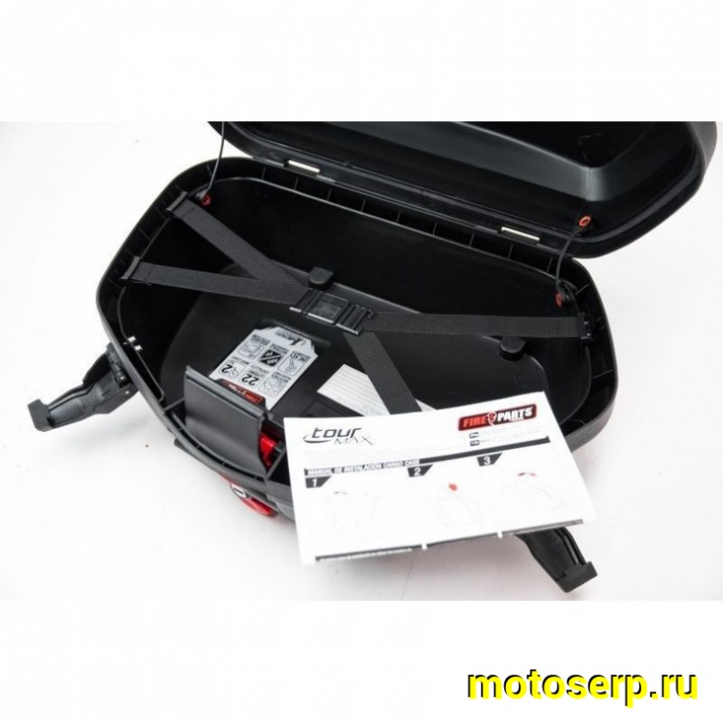 Купить  Кофры боковые, пластиковые 22Л BAJAJ (комп) (Bajaj PN124.030 купить с доставкой по Москве и России, цена, технические характеристики, комплектация фото  - motoserp.ru