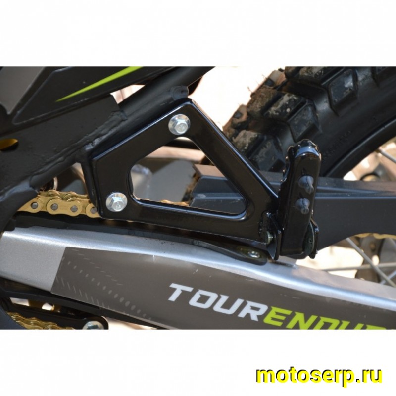 Купить  Мотоцикл внедорожный Regulmoto TE-300 (Tour Enduro) PR Черный/ зеленый (ЭПТС), Тур-эндуро, 21/18, 172FMM + баланс. вал, 4T, 300cc, 6КПП (шт) купить с доставкой по Москве и России, цена, технические характеристики, комплектация фото  - motoserp.ru