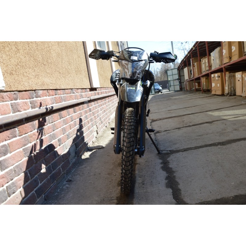 Купить  Мотоцикл внедорожный Regulmoto TE-300 (Tour Enduro) PR Черный/ зеленый (ЭПТС), Тур-эндуро, 21/18, 172FMM + баланс. вал, 4T, 300cc, 6КПП (шт) купить с доставкой по Москве и России, цена, технические характеристики, комплектация фото  - motoserp.ru