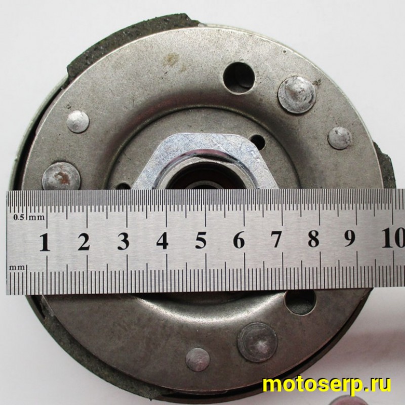 Купить  Сцепление центробежное в сб. (вариатор задний) Suzuki AD110 "SEE" (щека D-125mm, барабан d-110mm 10зуб.) (шт) (К-дар 2101225 купить с доставкой по Москве и России, цена, технические характеристики, комплектация фото  - motoserp.ru