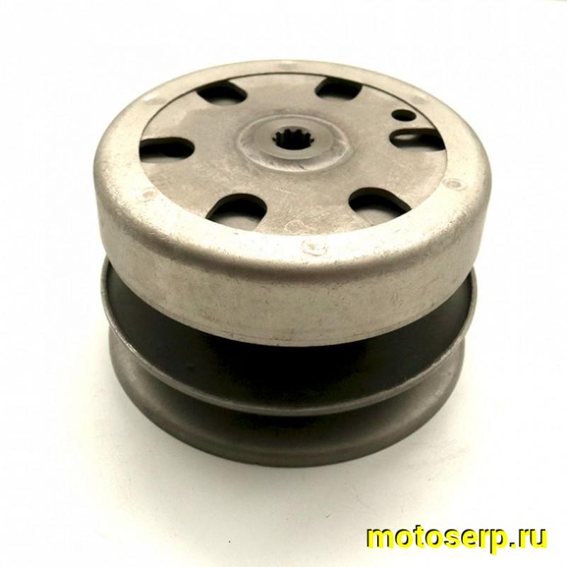 Купить  Сцепление центробежное в сб. (вариатор задний) Suzuki Let's "SEE" (щека D-122mm, барабан d-110mm 10зуб.) (шт) (R1 купить с доставкой по Москве и России, цена, технические характеристики, комплектация фото  - motoserp.ru