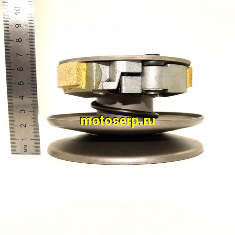 Купить  Сцепление центробежное в сб. (вариатор задний) Suzuki Let's "SEE" (щека D-118mm, барабан d-109mm 10зуб.) (шт) (R1 купить с доставкой по Москве и России, цена, технические характеристики, комплектация фото  - motoserp.ru