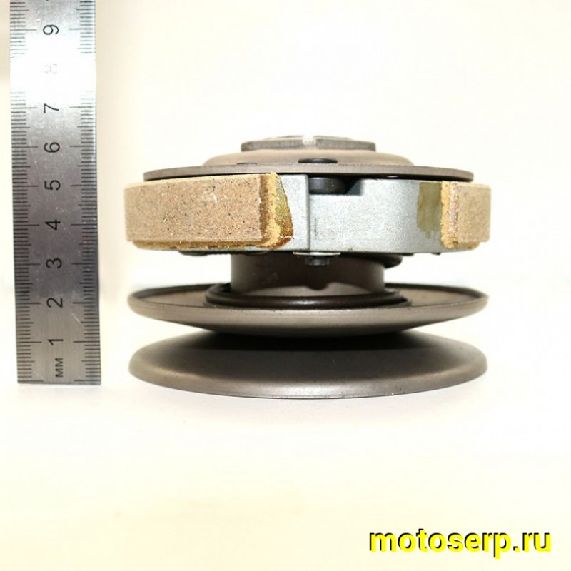Купить  Сцепление центробежное в сб. (вариатор задний) 139QMB, Honda AF18/24, R50, и др. (щека D-101mm, барабан d-107mm 22зуб) (шт) (К-дар 2101224 купить с доставкой по Москве и России, цена, технические характеристики, комплектация фото  - motoserp.ru