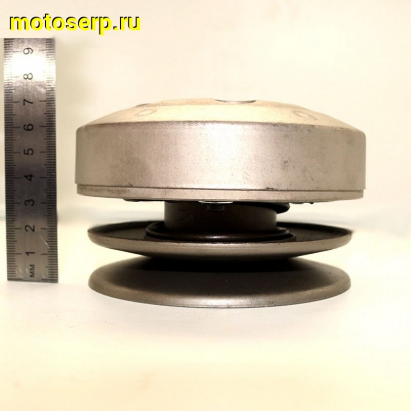 Купить  Сцепление центробежное в сб. (вариатор задний) 139QMB, Honda AF18/24, R50, и др. (щека D-101mm, барабан d-107mm 22зуб) (шт) (К-дар 2101224 купить с доставкой по Москве и России, цена, технические характеристики, комплектация фото  - motoserp.ru