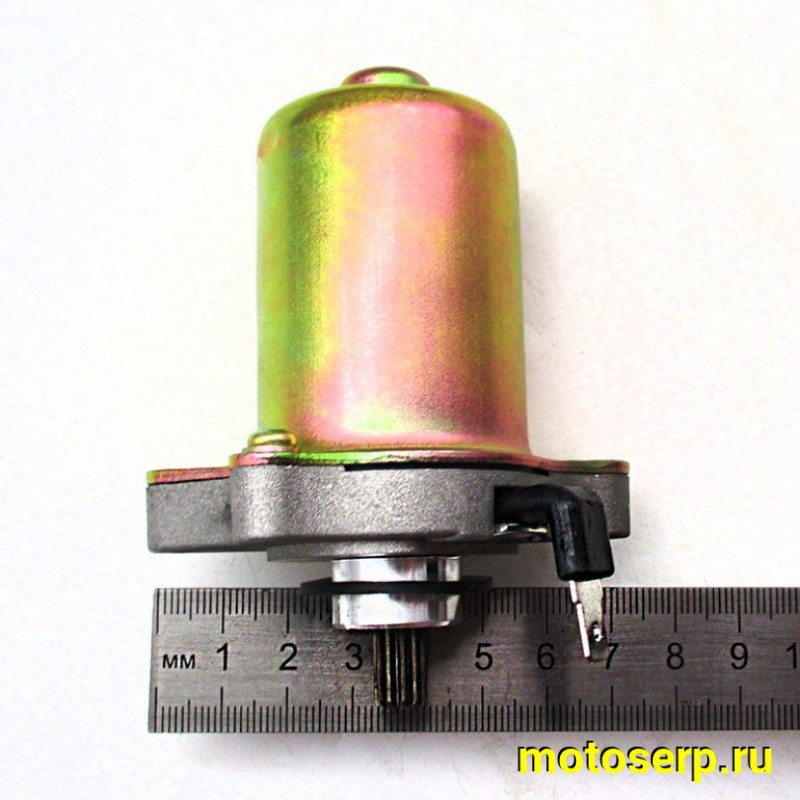 Купить  Стартер электрический (электростартер) в сб. Honda Dio-50 (Tact-50) "SEE" (11 зуб. L-12mm. D-7mm) (шт) (К-дар 2102207 купить с доставкой по Москве и России, цена, технические характеристики, комплектация фото  - motoserp.ru