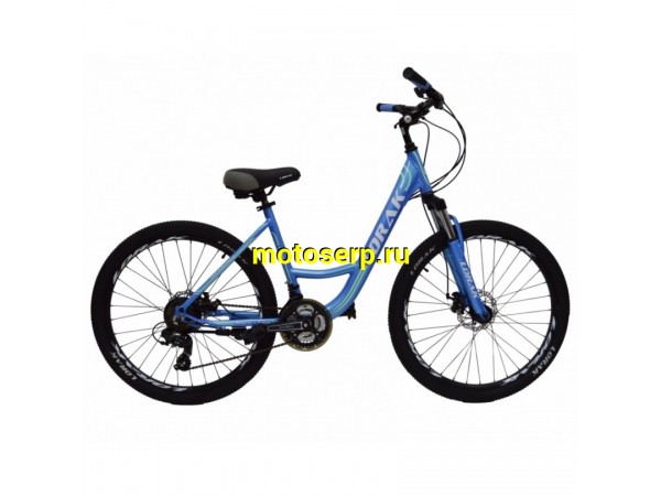 Купить  ====26" LORAK COMFORT LADY (19") (Лорак Комфорт Леди) 26"; 21ск; рама-алюминий; тормоз-Disk (шт) купить с доставкой по Москве и России, цена, технические характеристики, комплектация фото  - motoserp.ru