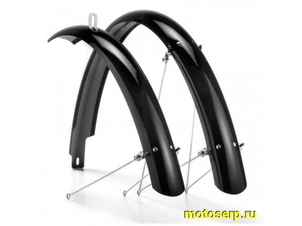 Купить  Крылья пласт 2-х 29" Flinger FE-115FR полноразмерные Вело (пар) (Ряб купить с доставкой по Москве и России, цена, технические характеристики, комплектация фото  - motoserp.ru