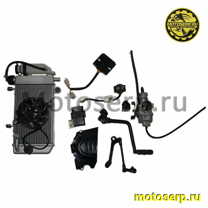 Купить  ====Двигатель  в сб. 300сс 177MM ZS (270сc) (Racer Storm RC250XZR-A) 4Т, мех 5ск, верхн р/в, 4клап, жидк охл.  (шт) (0 купить с доставкой по Москве и России, цена, технические характеристики, комплектация фото  - motoserp.ru