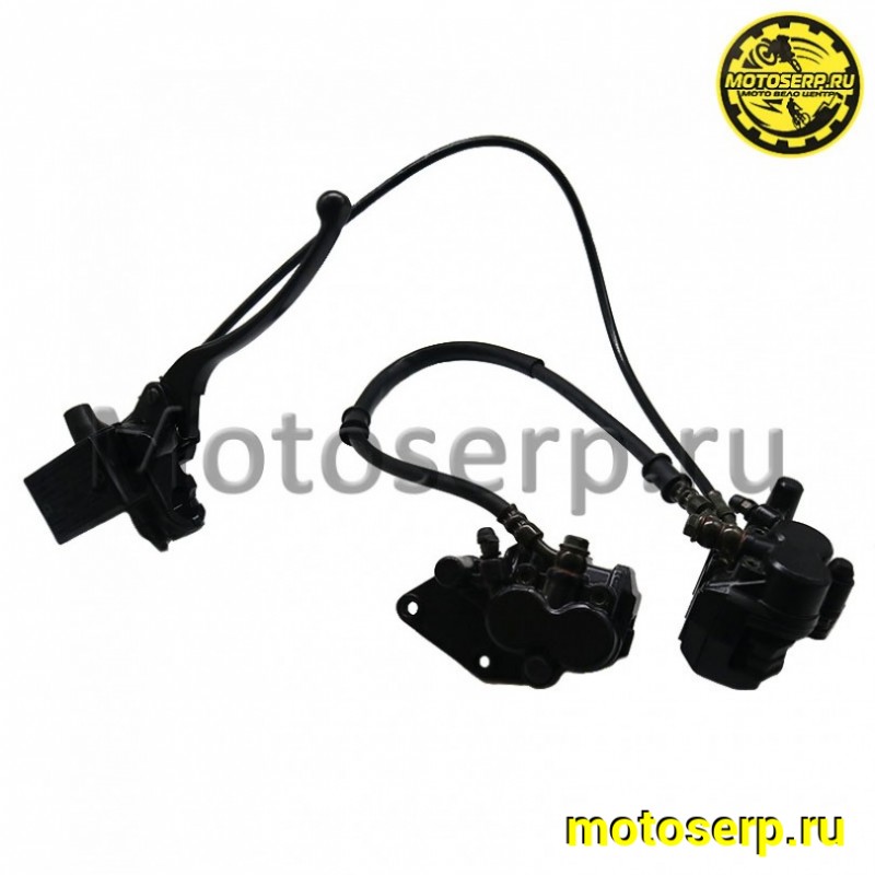 Купить  Тормоз передний в сб диск Racer Storm RC250 (ручка, шланг,2 суппорт) (комп) (0 купить с доставкой по Москве и России, цена, технические характеристики, комплектация фото  - motoserp.ru