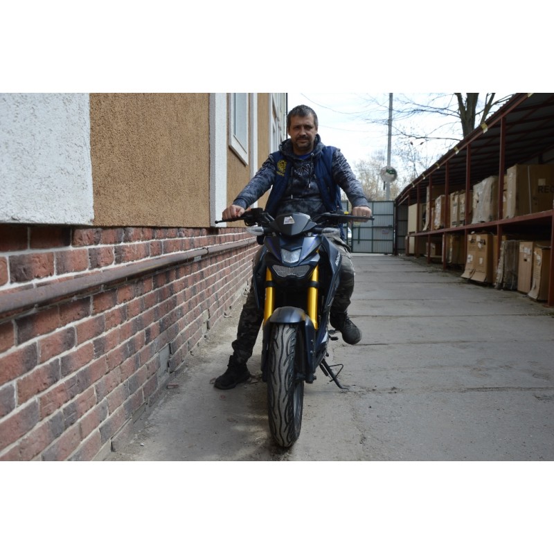 Купить  Мотоцикл Motoland 250 MT250 (172FMM-5/PR250) синий, балансирн. вал, кол. 17", диск/диск, вилка перевертыш (шт) (ML 17687 купить с доставкой по Москве и России, цена, технические характеристики, комплектация фото  - motoserp.ru