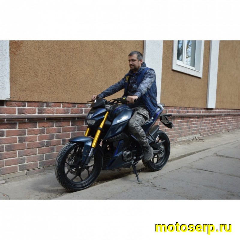 Купить  Мотоцикл Motoland 250 MT250 (172FMM-5/PR250) синий, балансирн. вал, кол. 17", диск/диск, вилка перевертыш (шт) (ML 17687 купить с доставкой по Москве и России, цена, технические характеристики, комплектация фото  - motoserp.ru