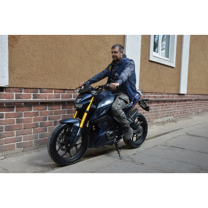 Купить  Мотоцикл Motoland 250 MT250 (172FMM-5/PR250) синий, балансирн. вал, кол. 17", диск/диск, вилка перевертыш (шт) (ML 17687 купить с доставкой по Москве и России, цена, технические характеристики, комплектация фото  - motoserp.ru
