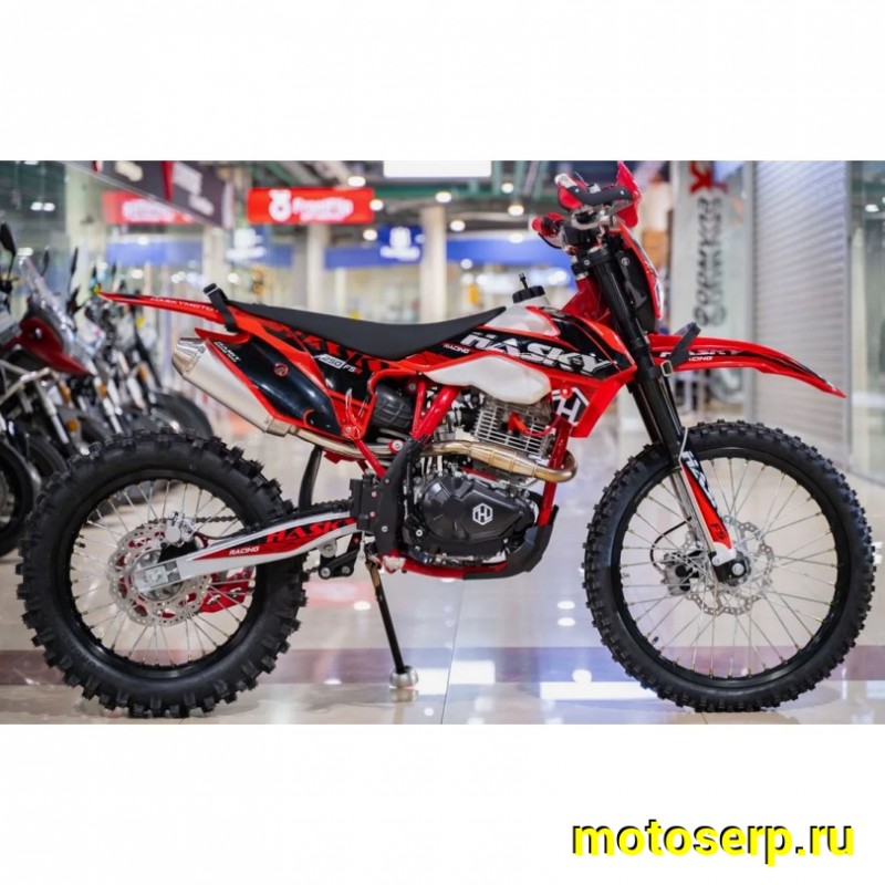 Купить  Мотоцикл Кросс/Эндуро Hasky F5 250 (спортинв.) 21/18, 4Т, 172FMM,возд.охл.,карбюр.,торм. диск/диск. 2025г. (шт) (Hasky (Motax купить с доставкой по Москве и России, цена, технические характеристики, комплектация фото  - motoserp.ru