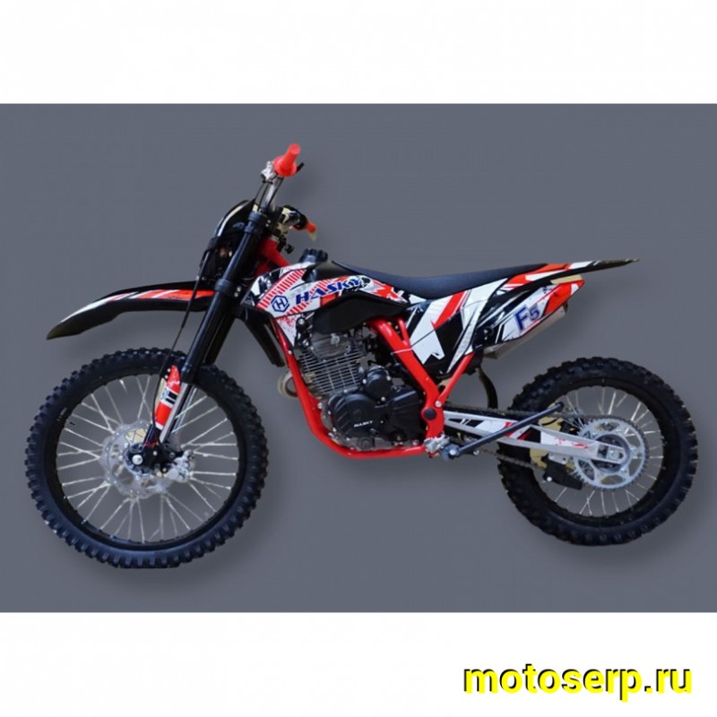 Купить  Мотоцикл Кросс/Эндуро Hasky F5 250 (спортинв.) 21/18, 4Т, 172FMM,возд.охл.,карбюр.,торм. диск/диск. 2025г. (шт) (Hasky (Motax купить с доставкой по Москве и России, цена, технические характеристики, комплектация фото  - motoserp.ru