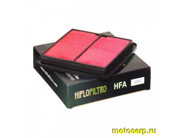Купить  Фильтр воздушный HI FLO HFA3601 JP (шт) купить с доставкой по Москве и России, цена, технические характеристики, комплектация фото  - motoserp.ru