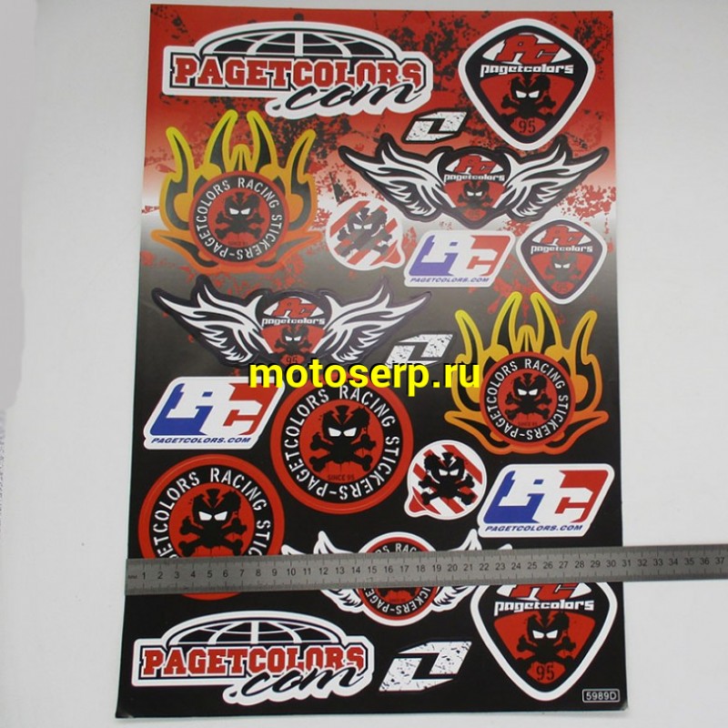 Купить  Наклейки (набор) спонсор мультибренд (45х30см) (шт) (MT N-1334 купить с доставкой по Москве и России, цена, технические характеристики, комплектация фото  - motoserp.ru