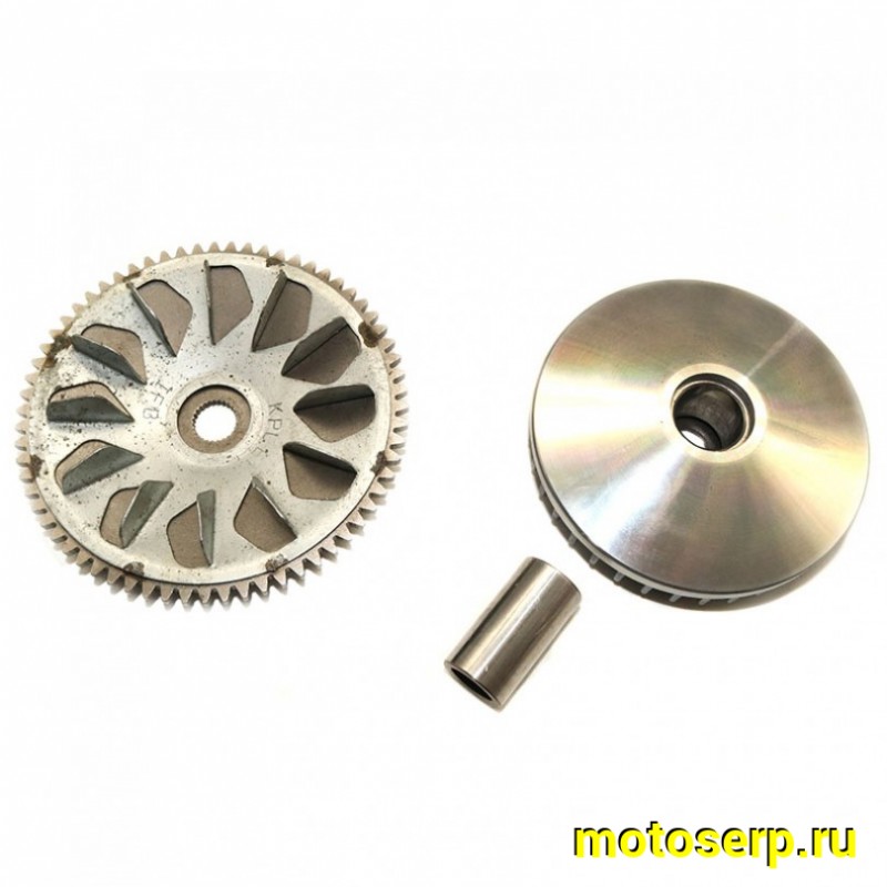 Купить  Вариатор передний 153QMI 150-125cc в сборе ТЮНИНГ (Щека D-101mm, втулка d-20mm) (шт) (0 купить с доставкой по Москве и России, цена, технические характеристики, комплектация фото  - motoserp.ru