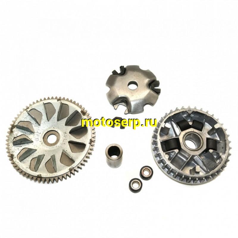 Купить  Вариатор передний 153QMI 150-125cc в сборе ТЮНИНГ (Щека D-101mm, втулка d-20mm) (шт) (0 купить с доставкой по Москве и России, цена, технические характеристики, комплектация фото  - motoserp.ru