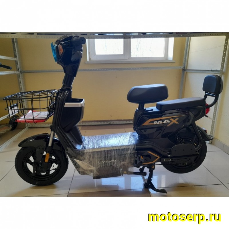 Купить  ====Электроскутер LIMA MAX 800 Вт 60V 20Ah.,колеса 10", два аморт.,тормоза барабан. мех. (шт) (MM 47220  купить с доставкой по Москве и России, цена, технические характеристики, комплектация фото  - motoserp.ru