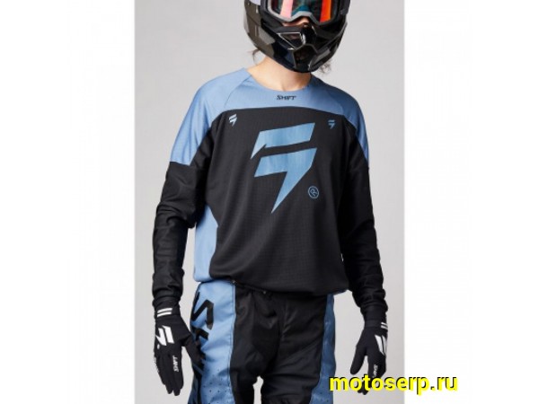Купить  Джерси (футболка для мотокросса) Shift White Label Trac Jersey р-р. M (Overdyed, 2021)  (шт) (0 купить с доставкой по Москве и России, цена, технические характеристики, комплектация фото  - motoserp.ru