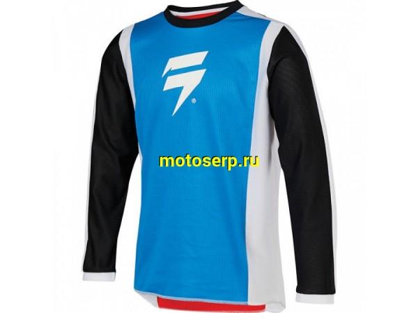 Купить  Джерси (футболка для мотокросса) Shift Whit3 Race 2 Youth Jersey р-р. XL (White/Red/Blue, XL, 2020) (24166-574-XL) (шт) (Fox УТ-00022133 купить с доставкой по Москве и России, цена, технические характеристики, комплектация фото  - motoserp.ru