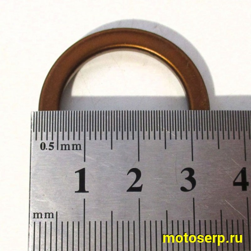 Купить  Прокладка выхлопной трубы (колена глушителя) питбайк d-25 D-32,5 L-5 мм (шт) (SM 903-5134 купить с доставкой по Москве и России, цена, технические характеристики, комплектация фото  - motoserp.ru