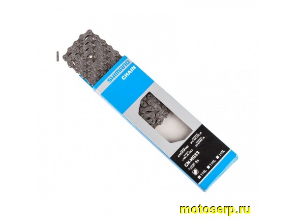 Купить  Цепь  Х9 "SHIMANO" HG53 Deore на скоростной велос (8/9 звезд) 118 зв Вело (шт) (Золотник ECNHG53C118I (Ряб купить с доставкой по Москве и России, цена, технические характеристики, комплектация фото  - motoserp.ru