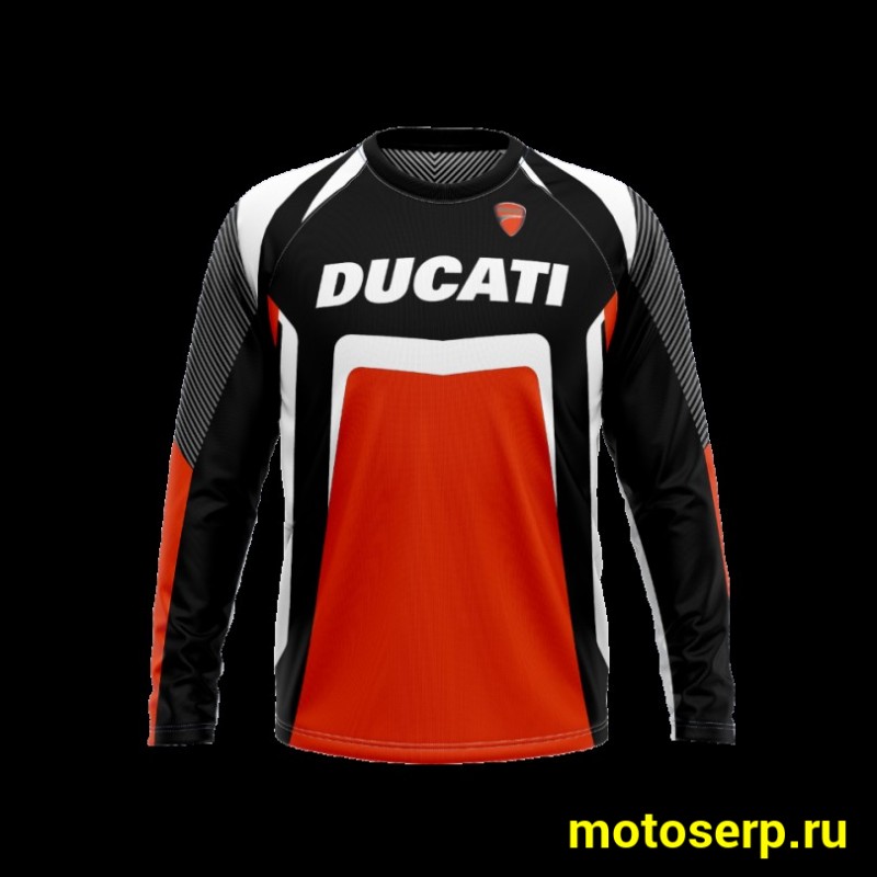 Купить  Джерси (футболка для мотокросса) V-RUS DUCATI (цвет: мультицвет) (XXL) (шт) (0 купить с доставкой по Москве и России, цена, технические характеристики, комплектация фото  - motoserp.ru