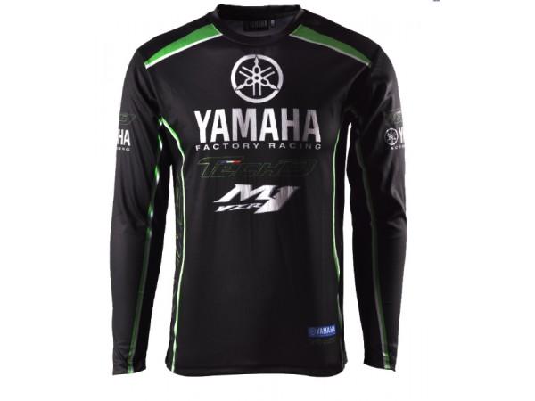 Купить  Джерси (футболка для мотокросса) YAMAHA YM лого (цвет: чёрный) (XXL) (шт) (МотоЯ купить с доставкой по Москве и России, цена, технические характеристики, комплектация фото  - motoserp.ru