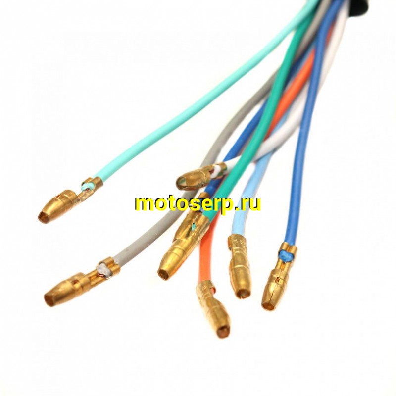 Купить  Переключатели руля (ПК) блок переключателя (8, 6 пров.) Delta Альфа с рычагами (хром) (ком) (Мир 10547 (TATA 10022380 (MT K-6310 купить с доставкой по Москве и России, цена, технические характеристики, комплектация фото  - motoserp.ru