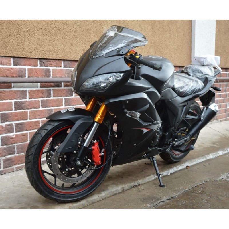 Купить  Мотоцикл MM FALCON SPEEDFIRE 250  (ФАЛКОН СПИДФАЕР) спорт 4так,250cc, 2 глушителя; кол. 17"; 5 пер, эл.стартер, передн 2-х диск. торм. (шт) купить с доставкой по Москве и России, цена, технические характеристики, комплектация фото  - motoserp.ru