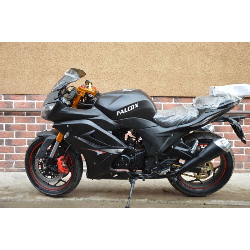 Купить  Мотоцикл MM FALCON SPEEDFIRE 250  (ФАЛКОН СПИДФАЕР) спорт 4так,250cc, 2 глушителя; кол. 17"; 5 пер, эл.стартер, передн 2-х диск. торм. (шт) купить с доставкой по Москве и России, цена, технические характеристики, комплектация фото  - motoserp.ru